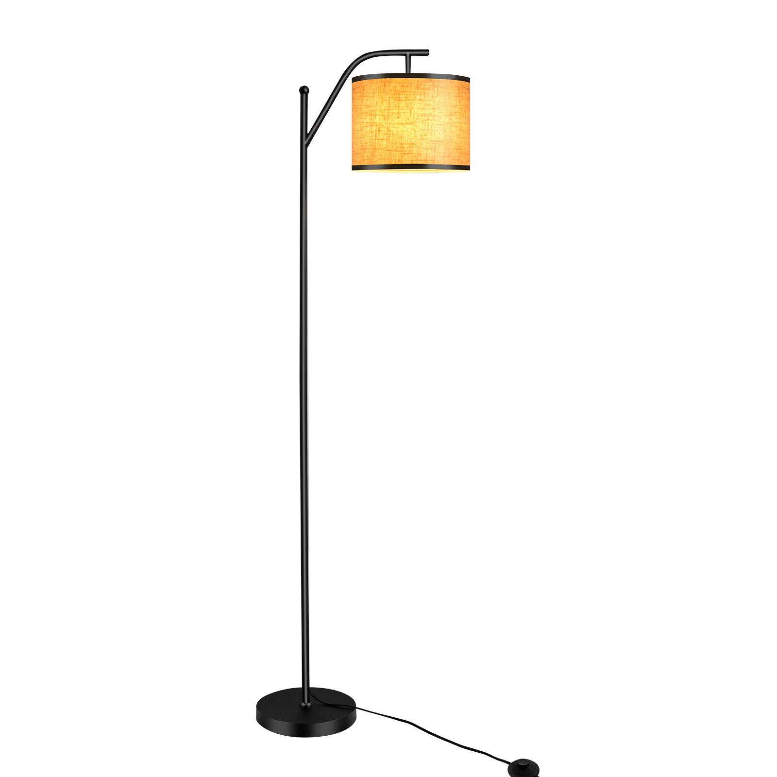 Front. SlickBlue - Standing Floor Lamp with Adjustable Head for Living Room and Bedroom.