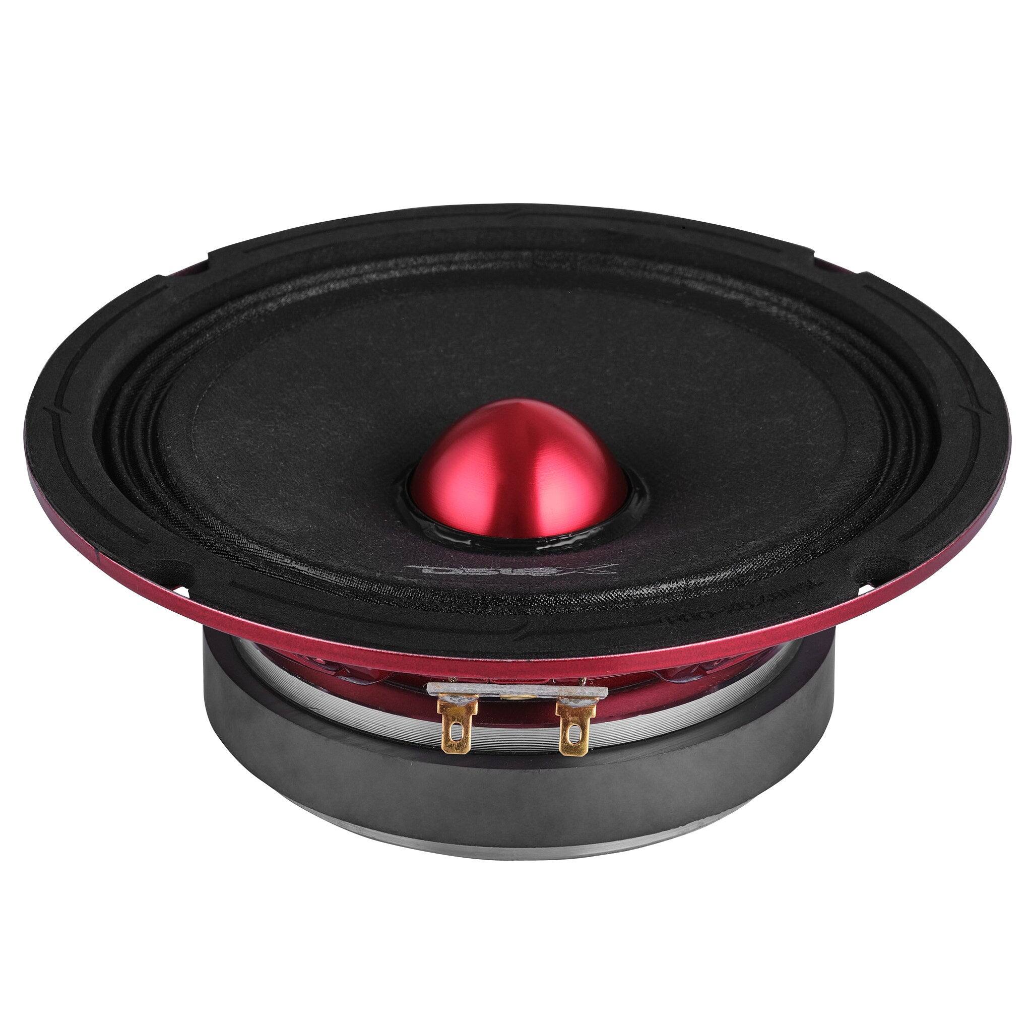 Left. DS18 Audio - PRO-X 6.5" Shallow-Mount Mid-Range Loudspeaker with Bullet, 200W RMS 4-Ohm.