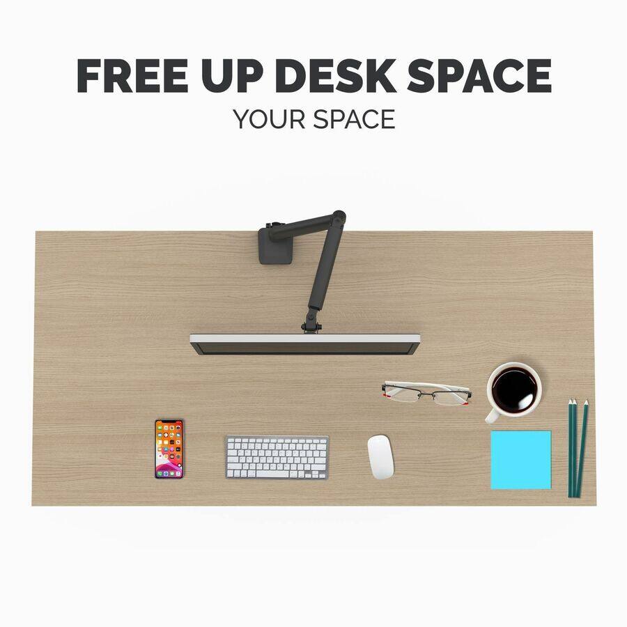 FREE UP DESK SPACE  
YOUR SPACE