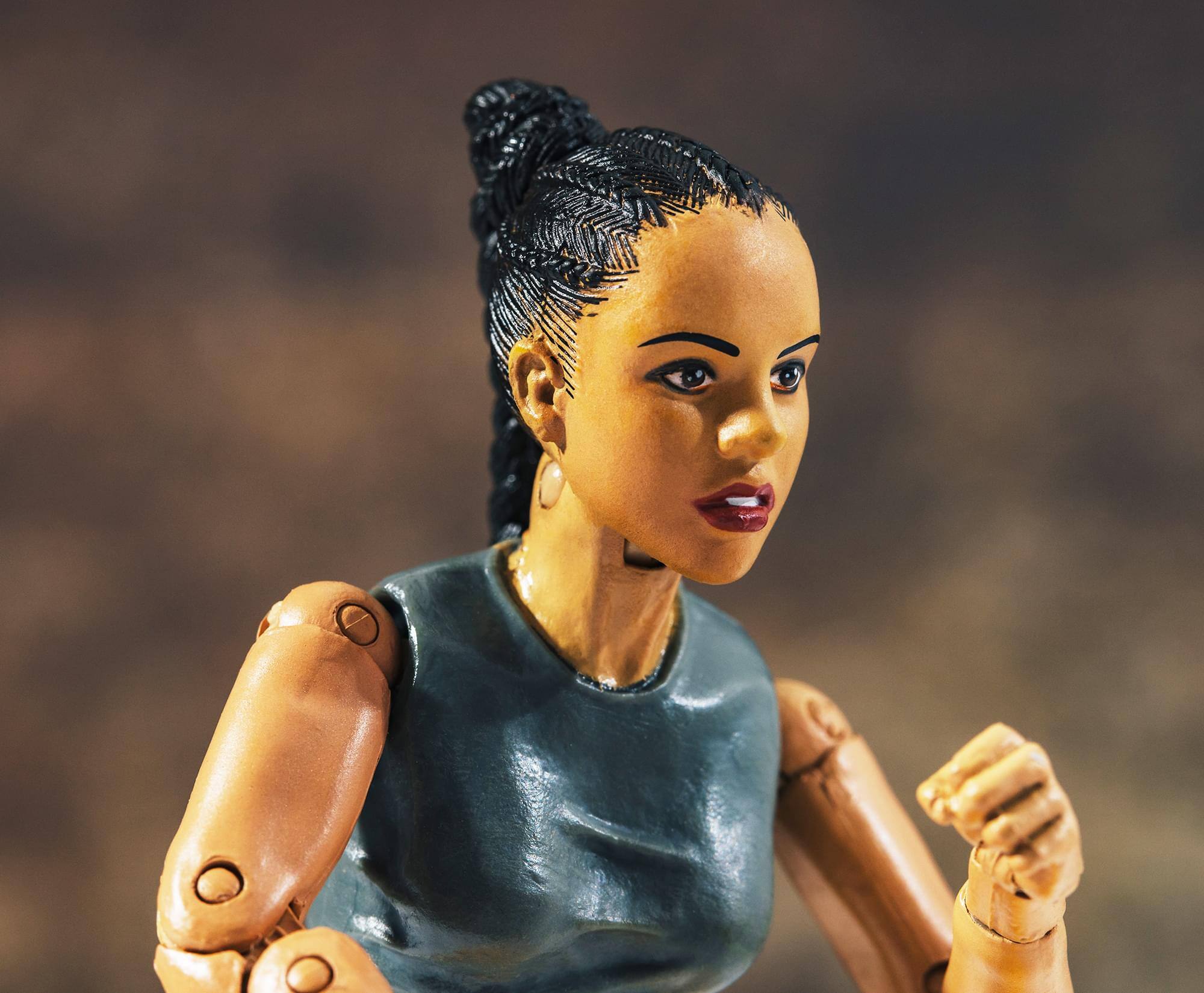 Alt View 5. Diamond Select Toys - Buffy The Vampire Slayer Exclusive 6 Inch Action Figure - Becoming Kendra.