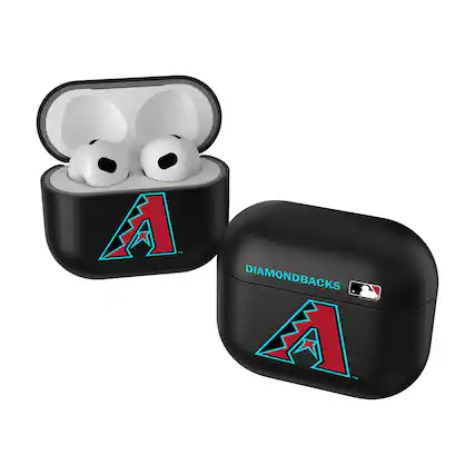 Front. Keyscaper - Arizona Diamondbacks Arizona Diamondbacks Insignia 2nd Gen AirPods Pro Case Cover - No Size - Black.