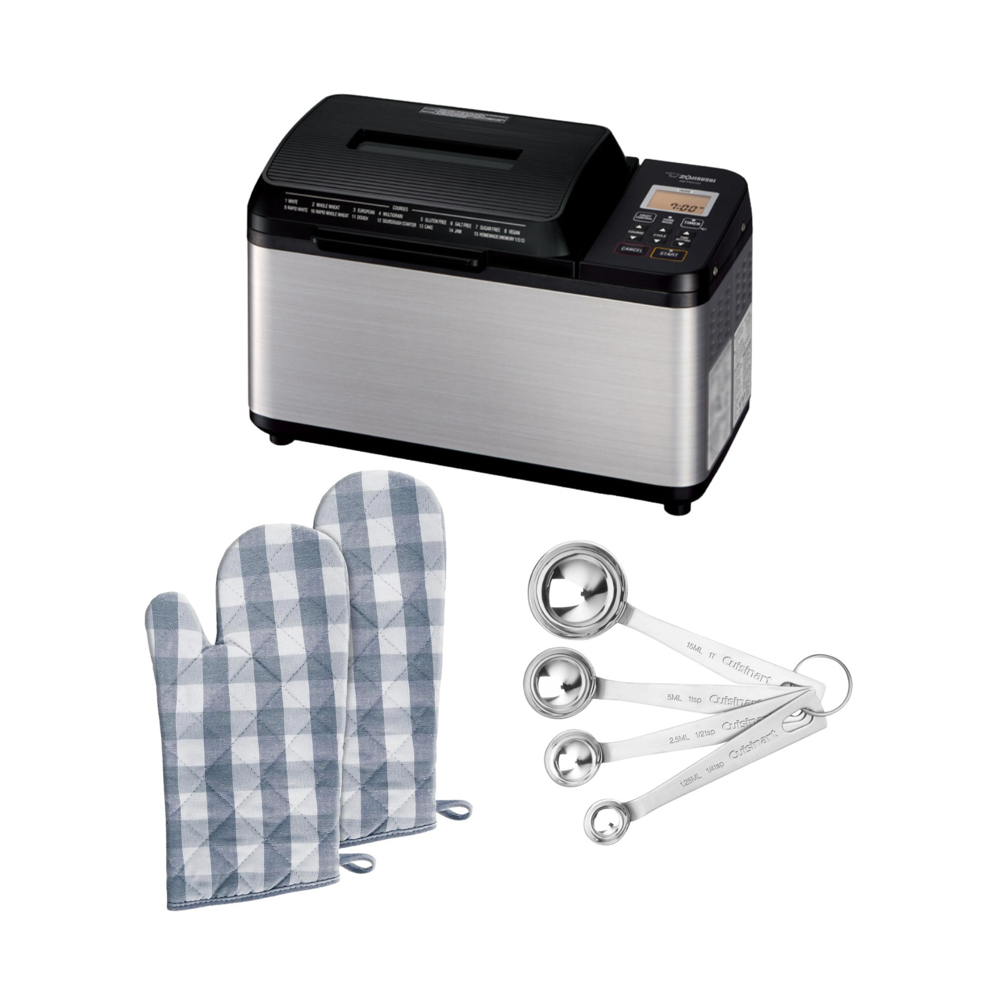 Zojirushi - BB-PDC20BA Home Bakery Virtuoso Plus Breadmaker w/Oven Mitts Bundle - Black price history on PriceWatchPro