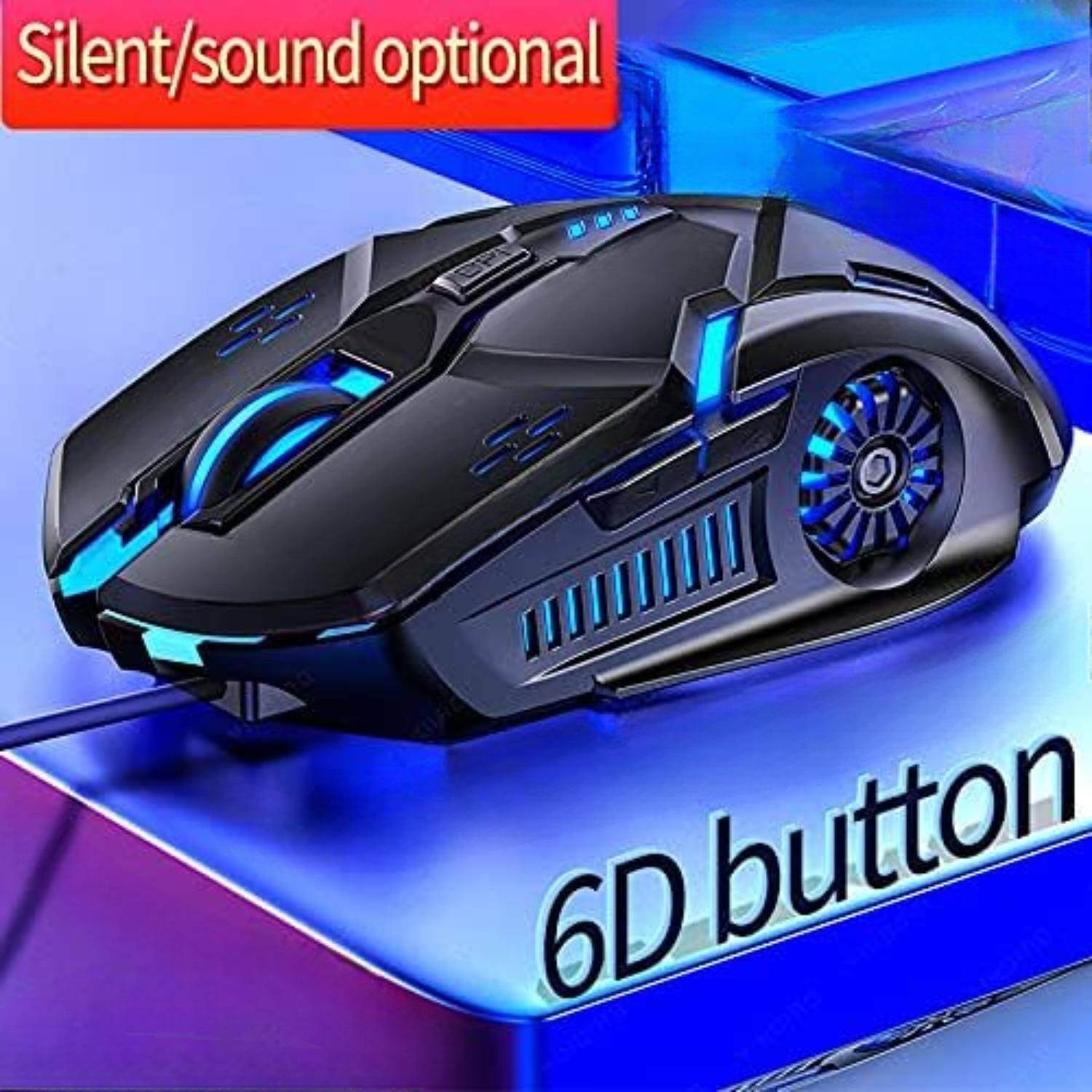 Silent/sound optional  
6D button