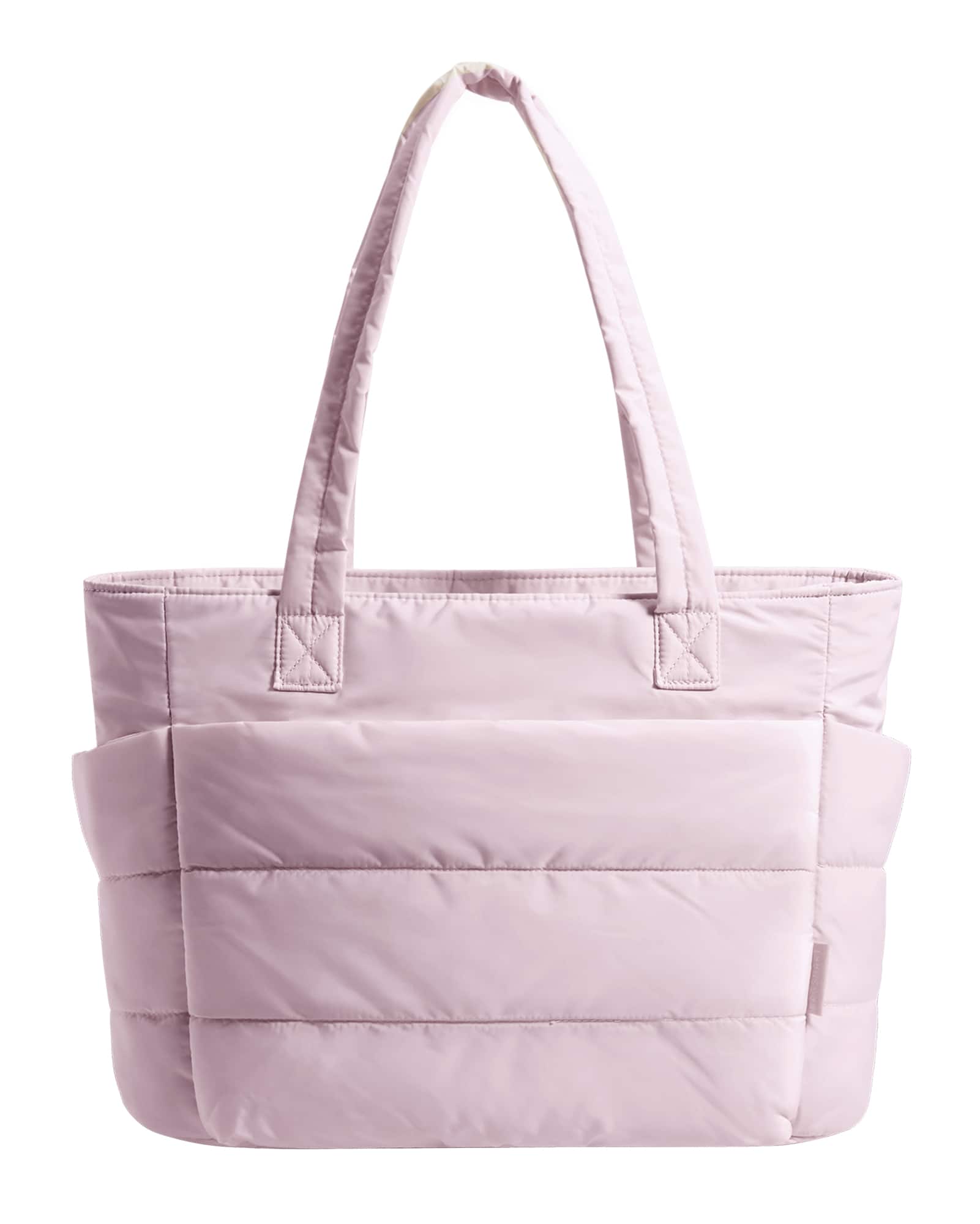 "Bagsmart - Bubble 20L Puffy 15.6"" Laptop Work Tote Bag, Lightweight Water-Resistant Puffer Travel Shoulder Bag for Women - Pink" price history on PriceWatchPro