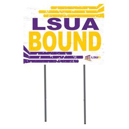 Jardine - LSUA Generals 18" x 24" Bound Yard Sign - White