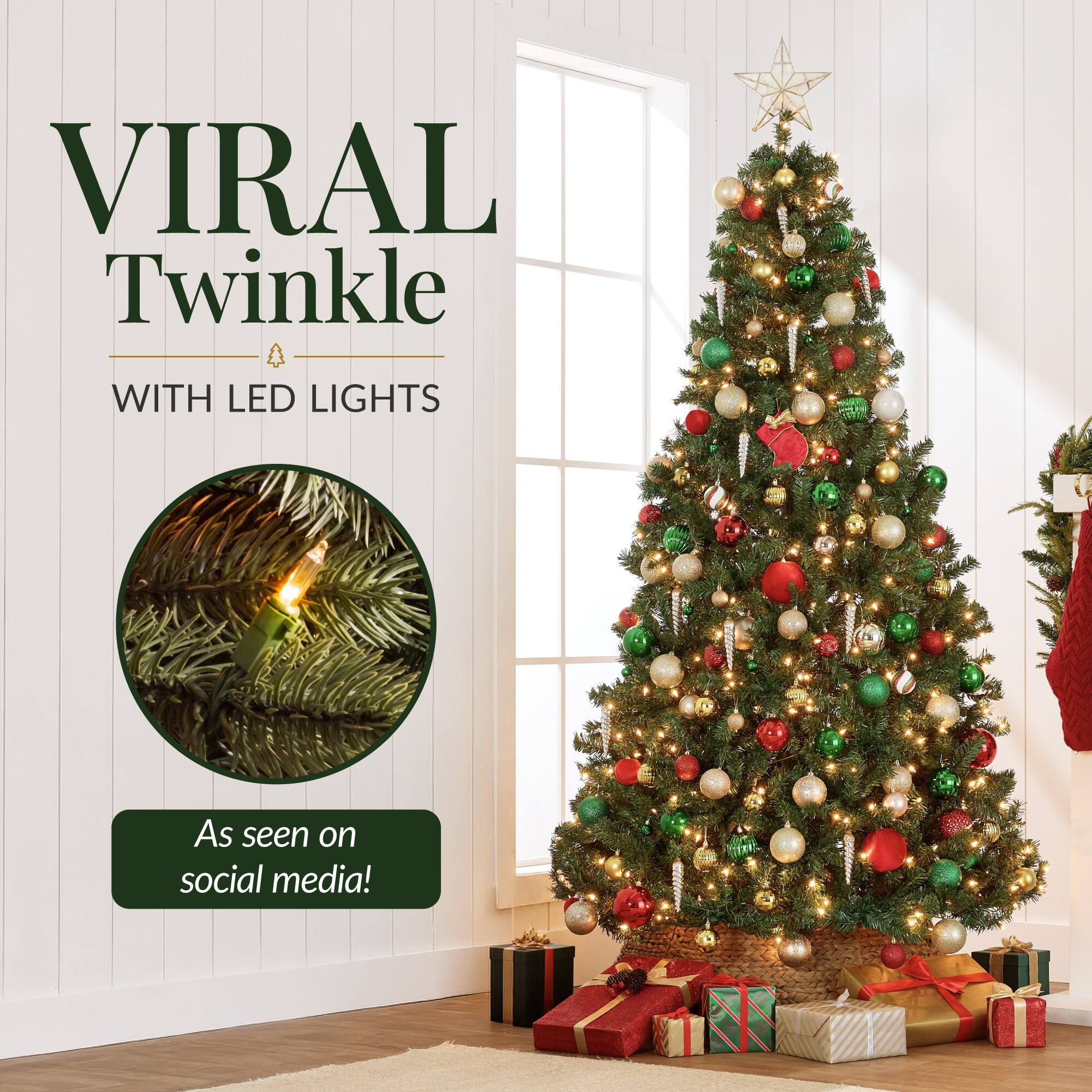 VIRAL Twinkle WITH LED LIGHTS  
As seen on social media!