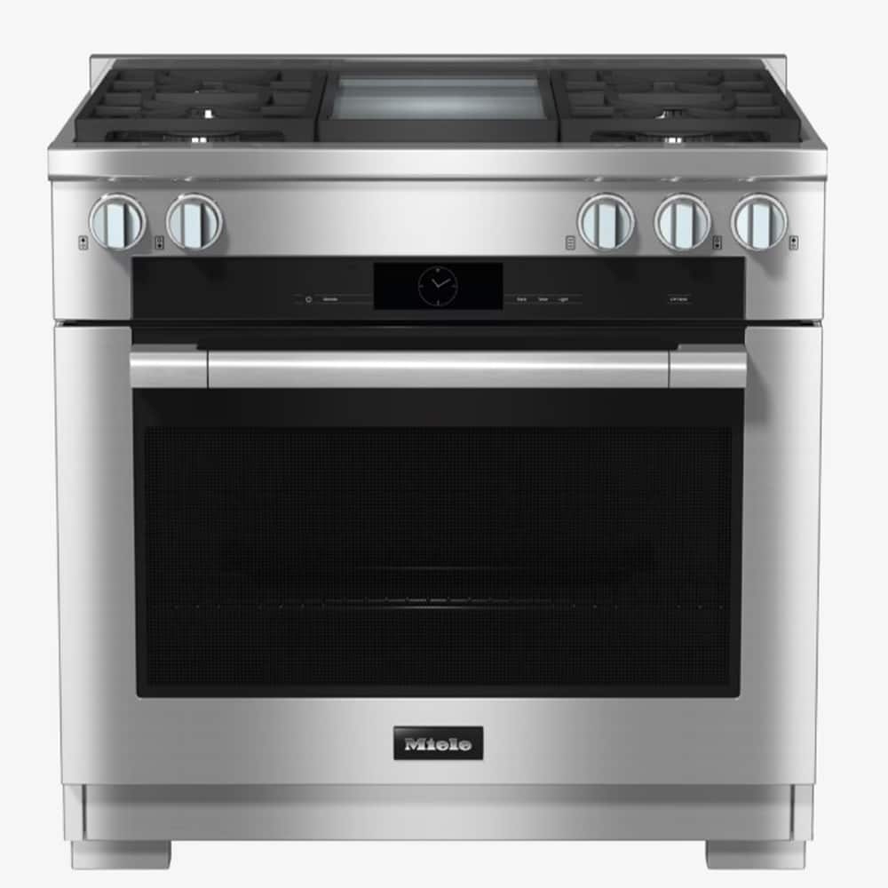 Front. Miele - HR 1936-3 G DF GD - Stainless Steel.