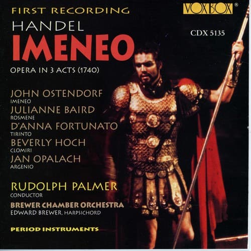 Rudolph Palmer - Imeneo  - COMPACT DISCS