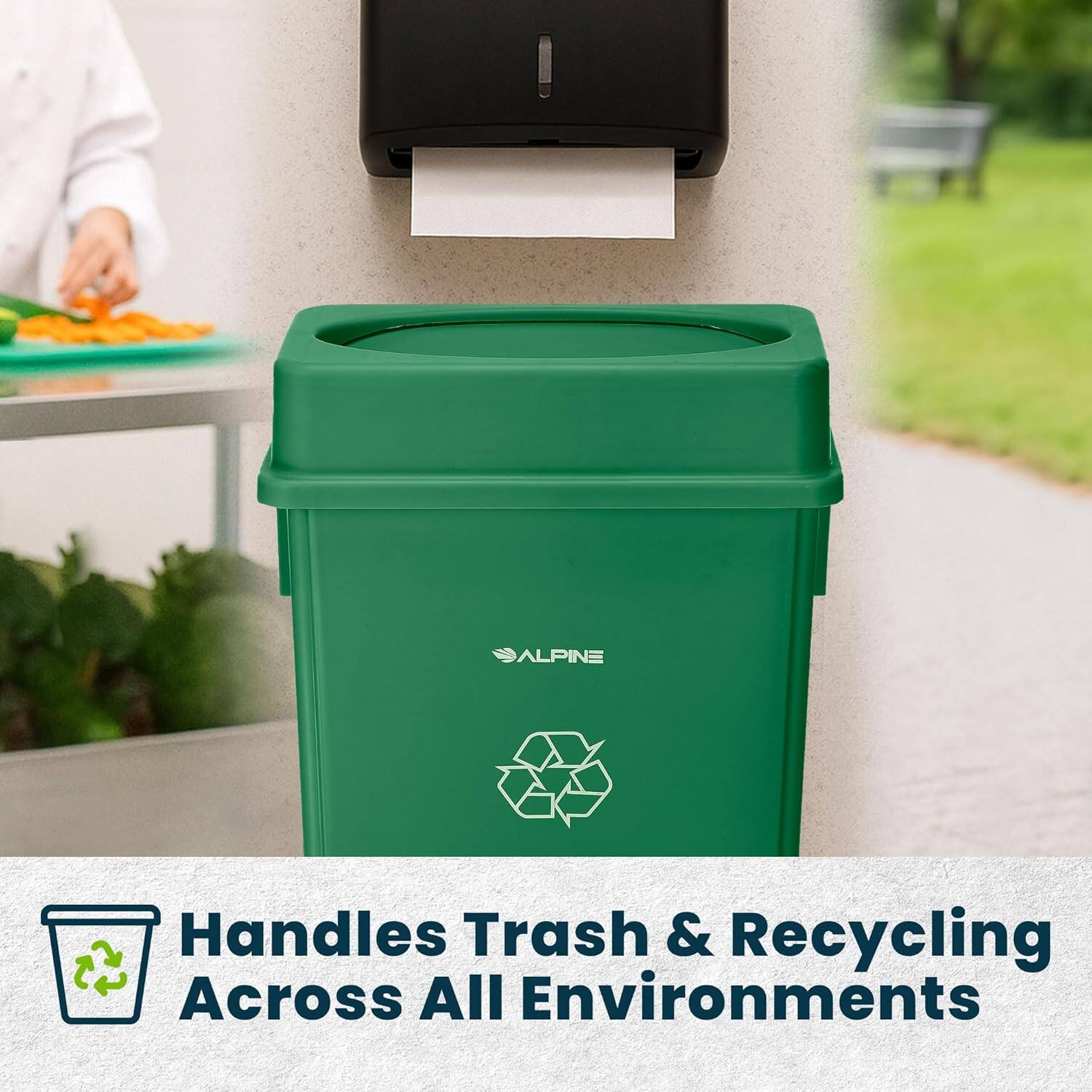 ALPINE Handles Trash & Recycling Across All Environments