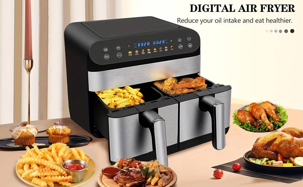 DIGITAL AIR FRYER  
Reduce your oil intake and eat healthier.