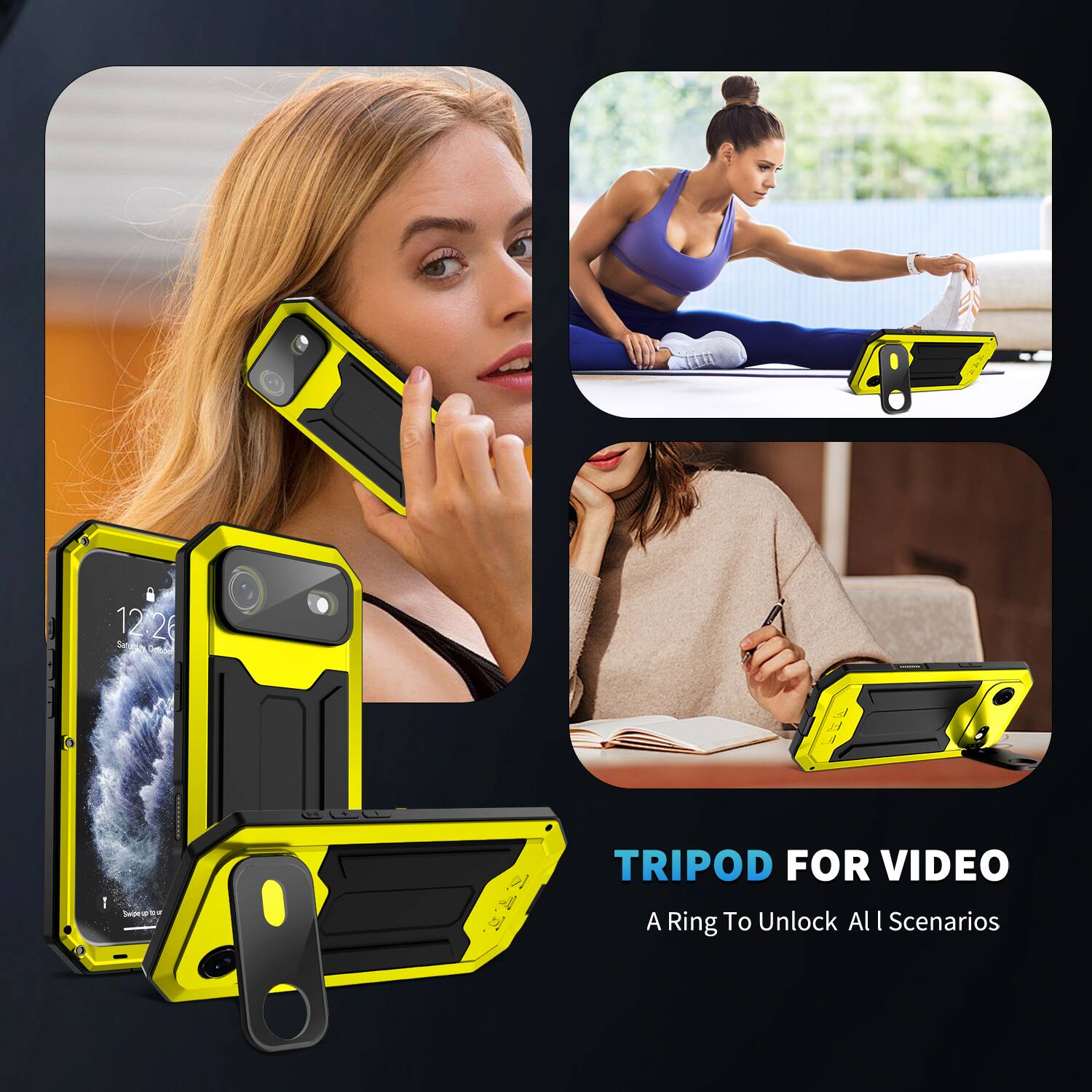 12.26 26 Sa St  
1 Se  
TRIPOD FOR VIDEO  
A Ring To Unlock All Scenarios