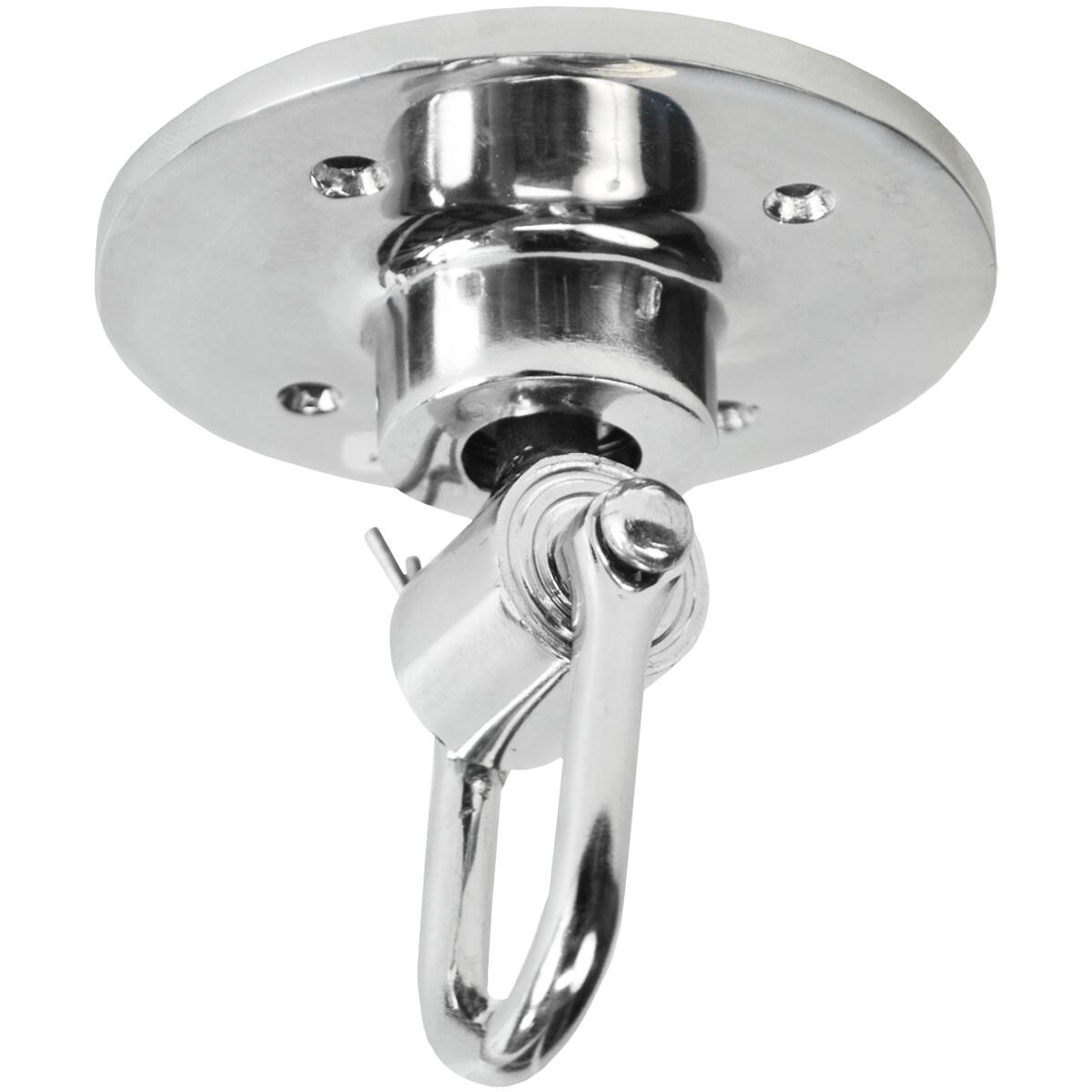 Front. TITLE Boxing - Title Boxing Deluxe Pro Speed Bag Swivel - Silver.