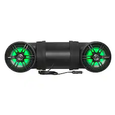 Front. SoundStorm - SOUNDSTORM BTB8L 8" 700W Bluetooth Amplified Marine/ATV Off Road Speaker System - Black.
