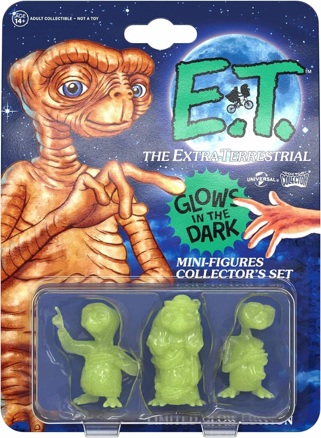 PopMarket - Doctor Collector - E.T. - Glowing Mini Figures Set - COLLECTIBLES - Multicolor price history on PriceWatchPro