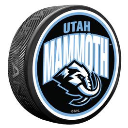 Mustang Drinkware - Utah Mammoth Wordmark Hockey Puck - Multicolor