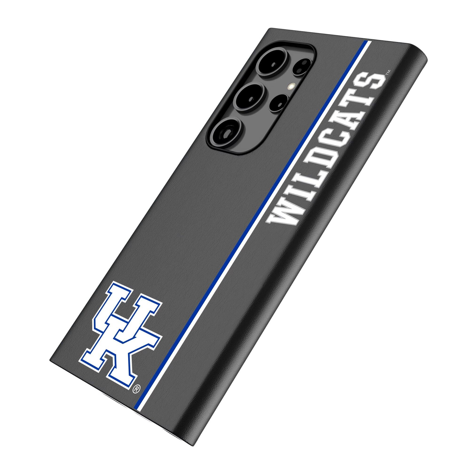 Alt View 1. Keyscaper - Kentucky Wildcats Galaxy Magnetic Bump Case - S24 - Black.