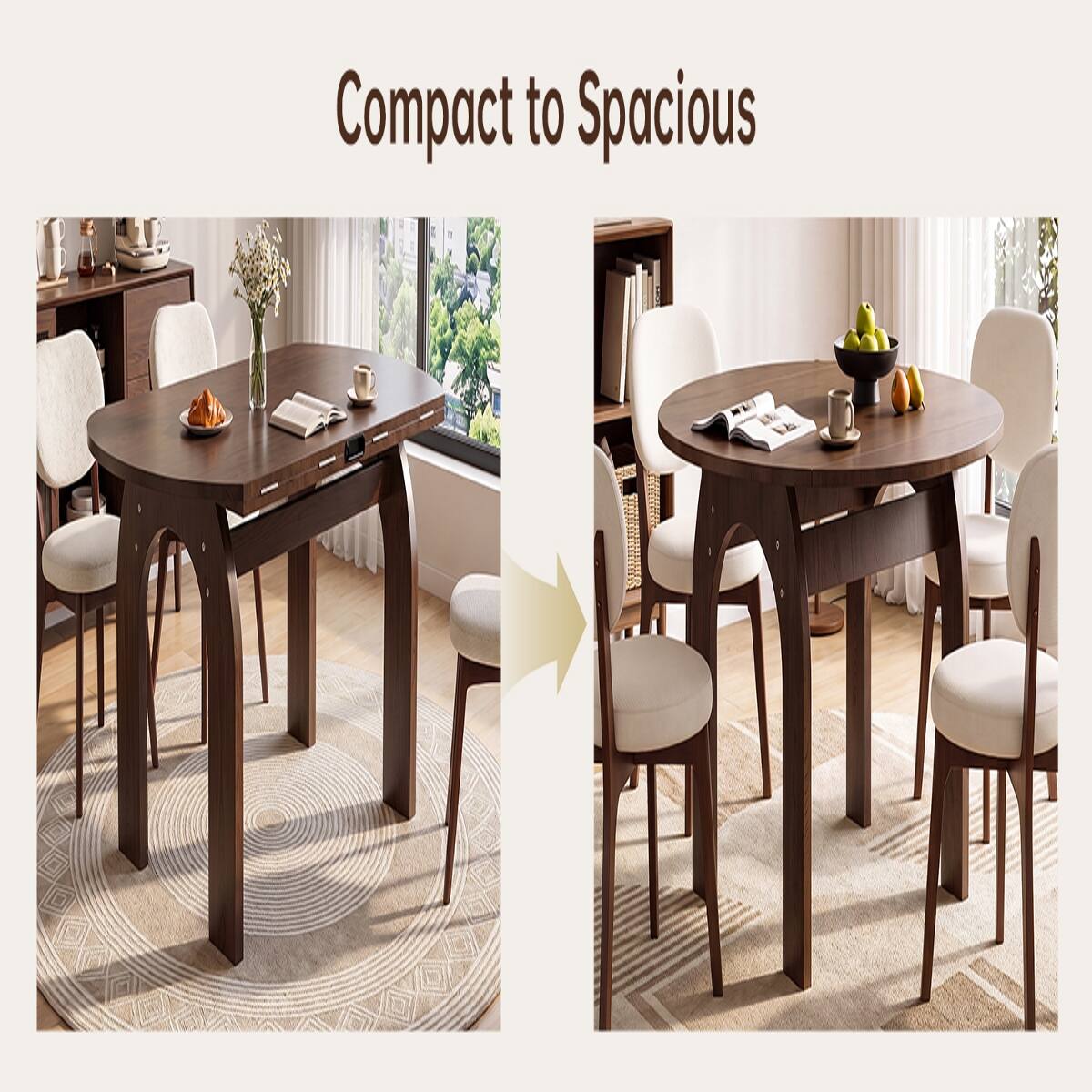 Compact to Spacious