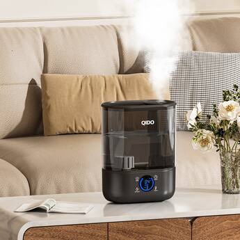 QIDO Smart Humidifiers 1.32Gal/5L Top Fill Supersized Humidifier QIDO Smart Humidifiers 1.32Gal/5L Top Fill Supersized Humidifier