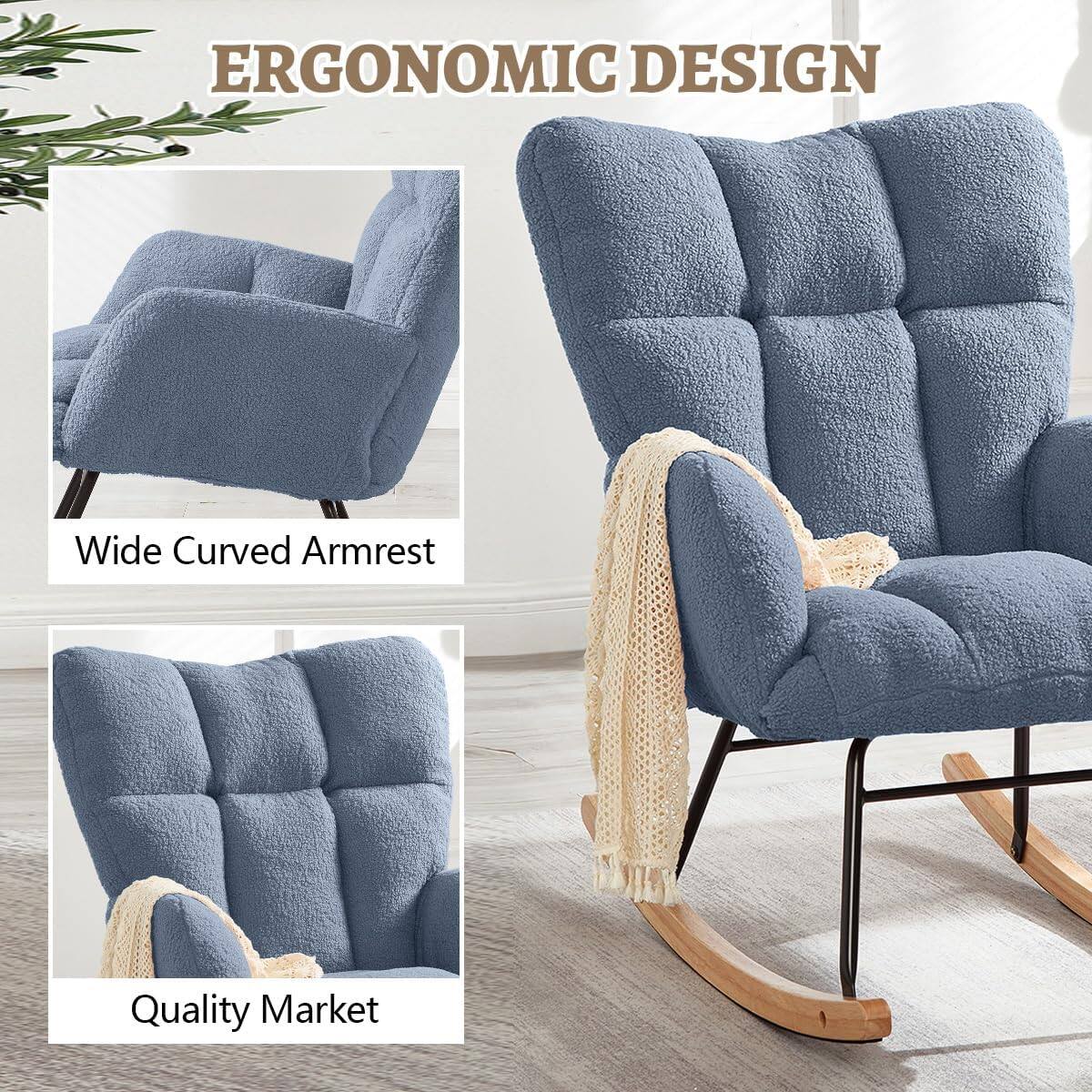 ERGONOMIC DESIGN

Wide Curved Armrest

Quality Market