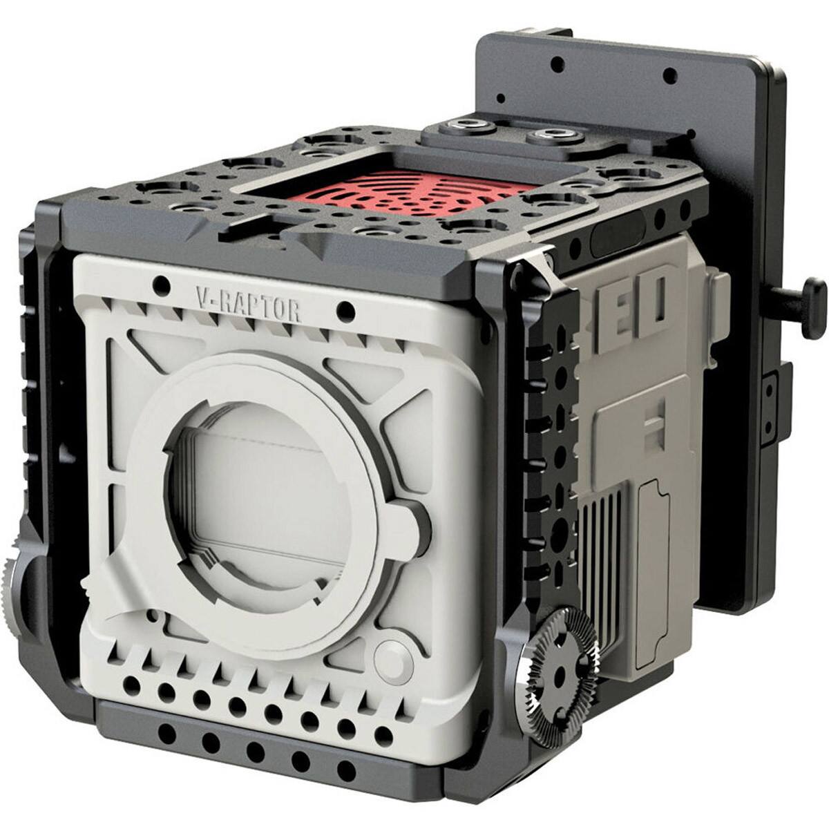 Alt View 6. Came-TV - Came-TV RAPTOR Camera Cage with V-Mount Rear Plate for RED V-RAPTOR Kit 2.