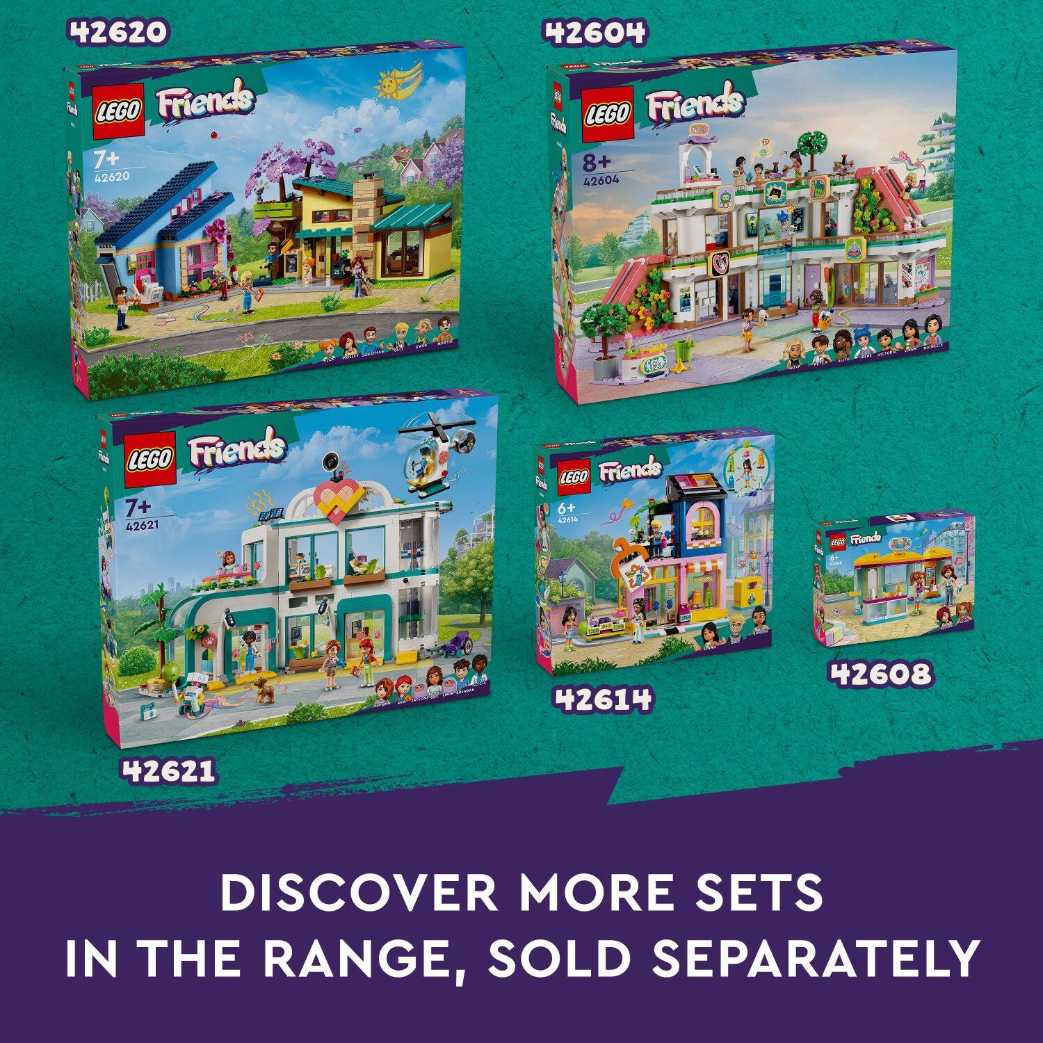 LEGO Friends Andrea's Modern Mansion Doll House Building Toy 42639