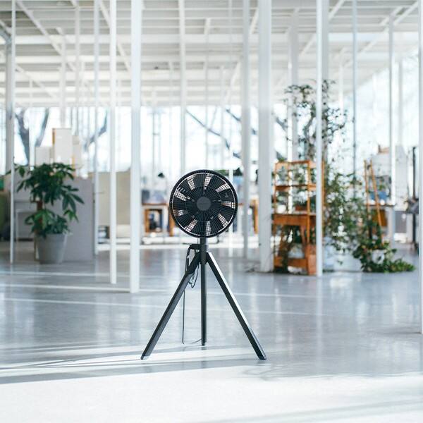 Left. Balmuda - NatureWind Studio Portable Fan.