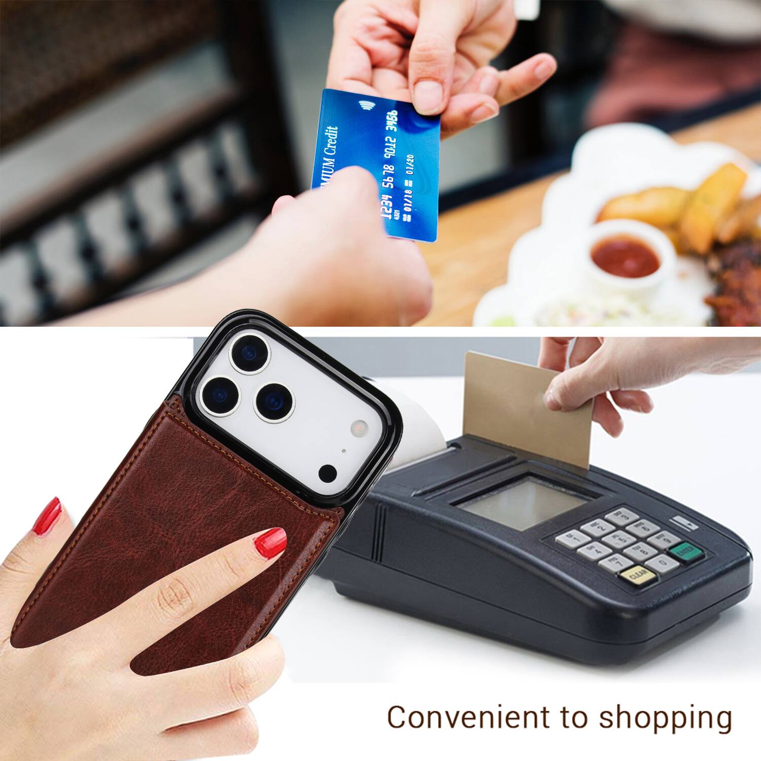 Credit MIUM  
3456 STOP 01/20 78 567 = FESI 4321 " 01/18  
2 PAS  
- och CLEAR  
g 0  
Convenient to shopping