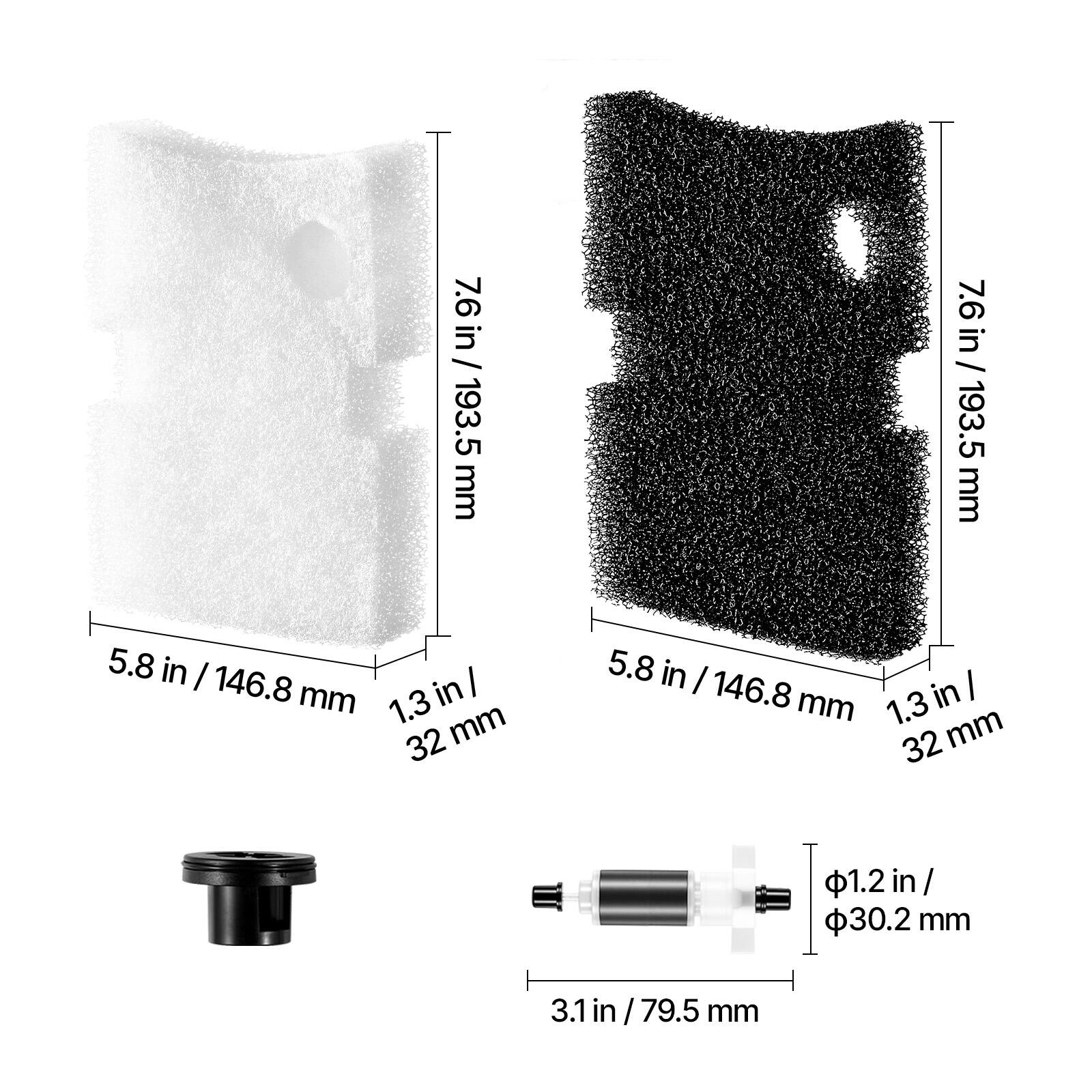 7.6 in / 193.5 mm  
5.8 in / 146.8 mm  
1.3 in / 32 mm  
1.2 in / 30.2 mm  
3.1 in / 79.5 mm