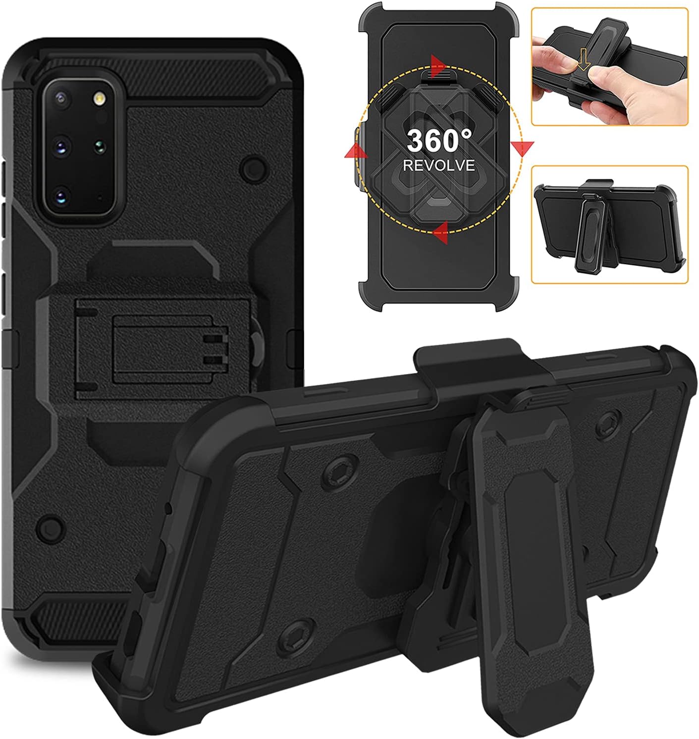 Black(With Holster)