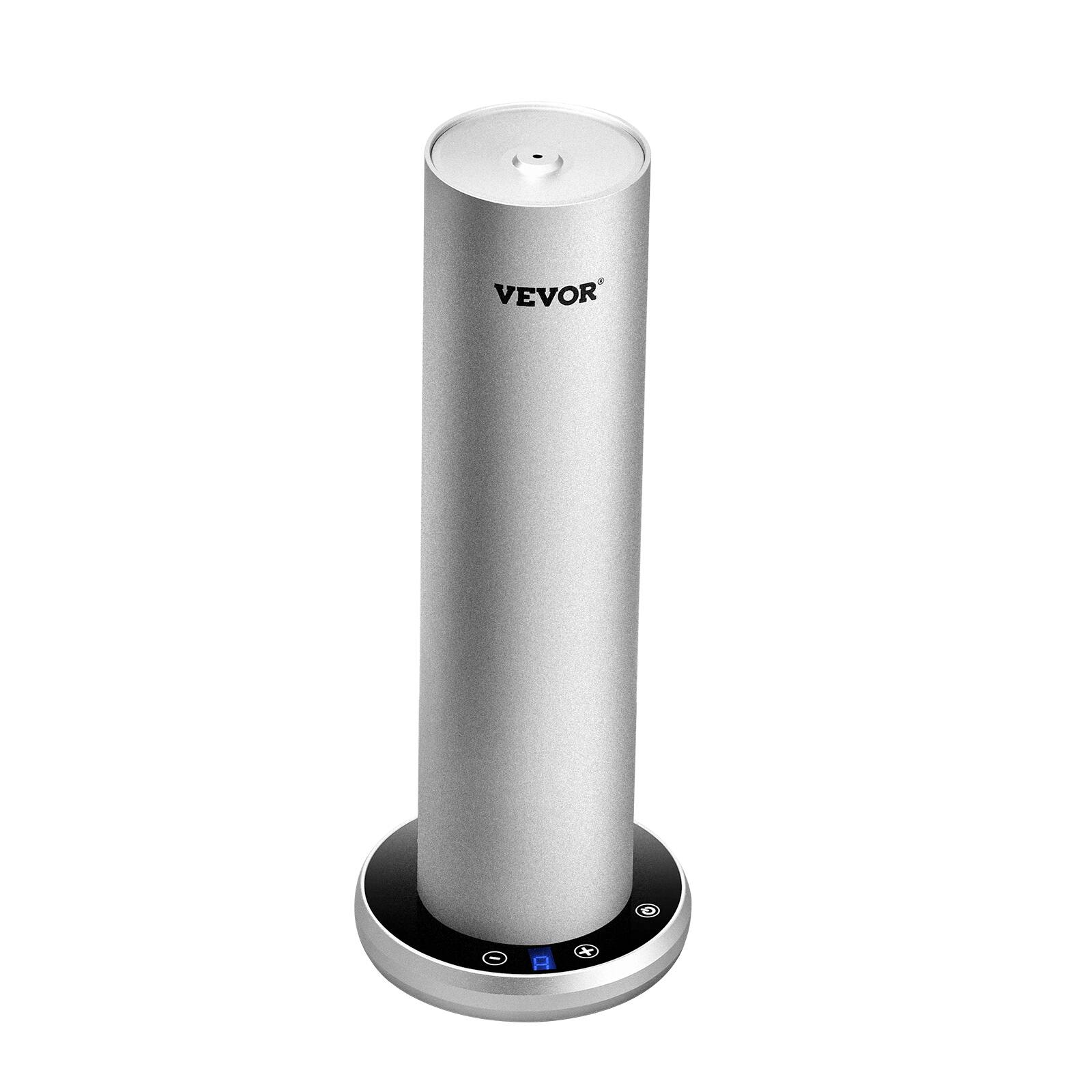 Alt View 5. VEVOR - Scent Air Machine for Home, 120ml Bluetooth Smart Cold Air Diffuser, 1000sq.ft Waterless Oil Scent Air Diffuser - Sliver.