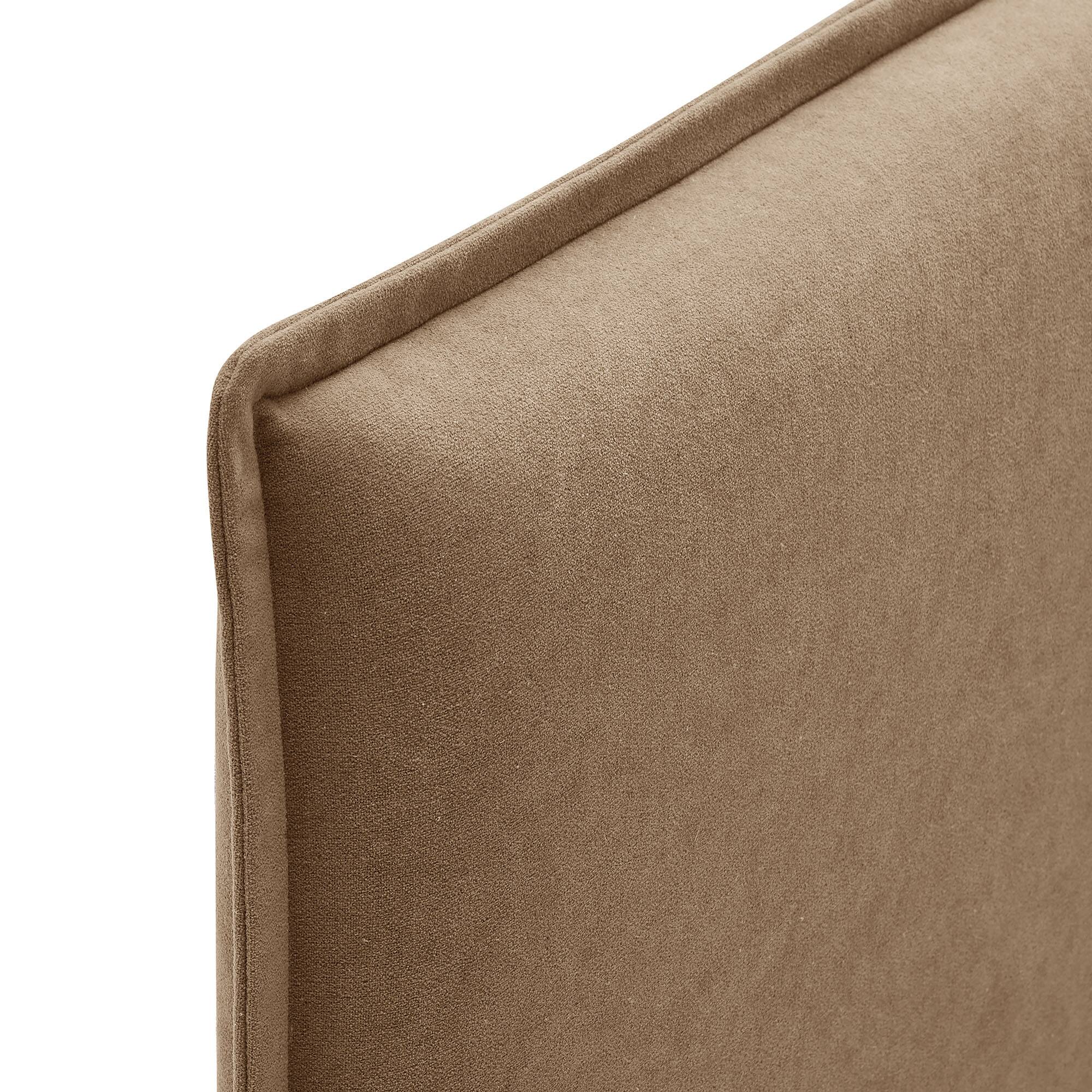 Alt View 4. Modway - Camille Upholstered Linen Blend Headboard by Modway - Almond.