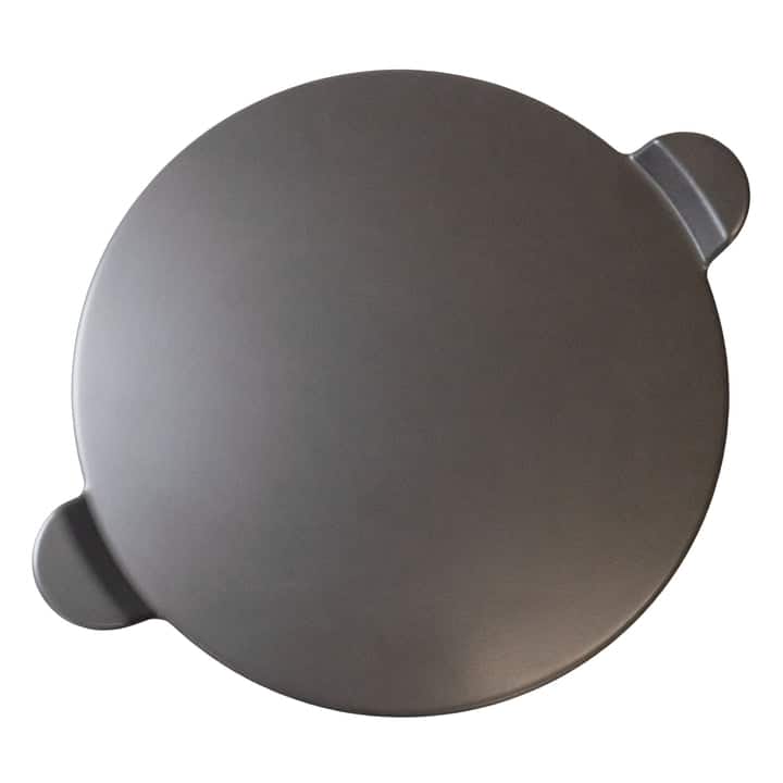 Escali - Old Stone Glazed Cordierite Pizza Stone With Handles, 15-Inch - Grey