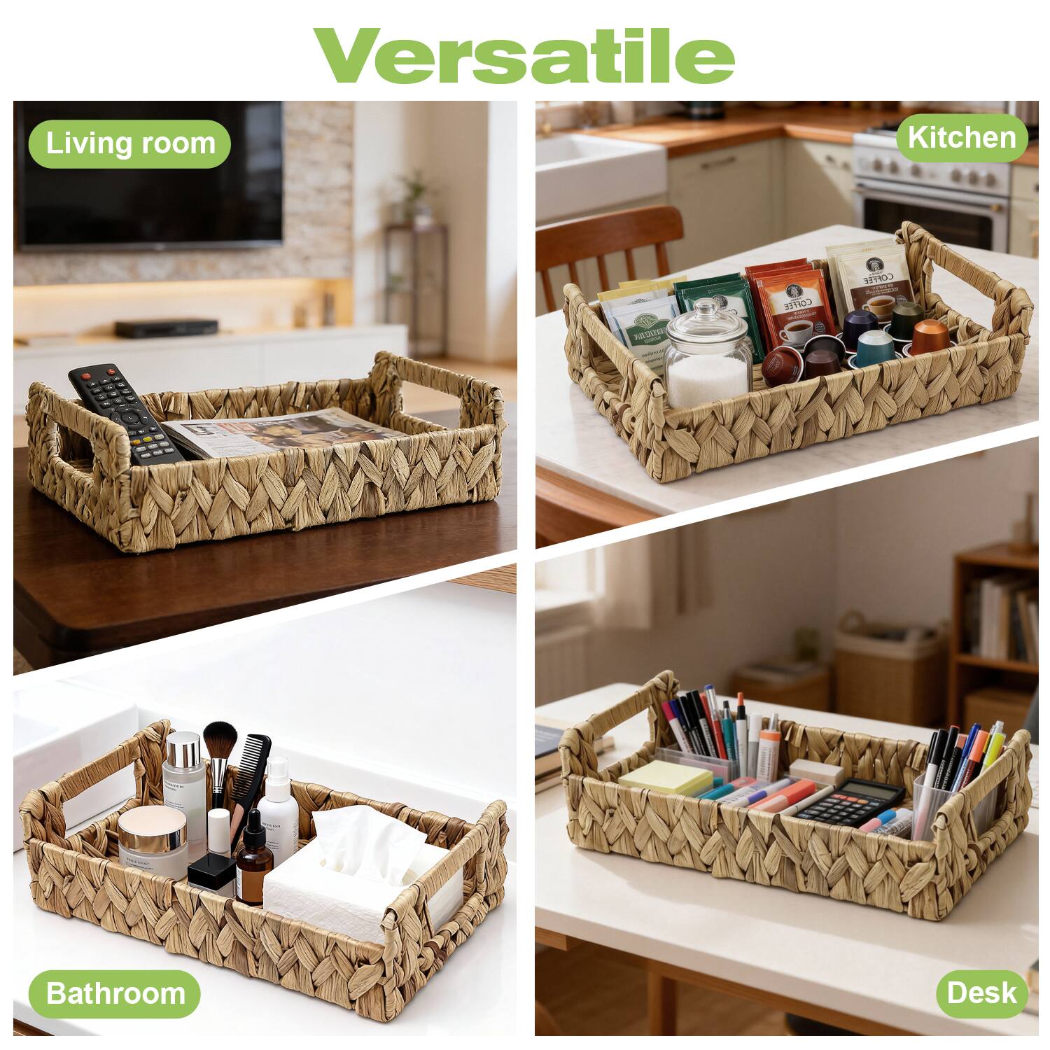 Versatile

Living room

Kitchen

Bathroom

Desk