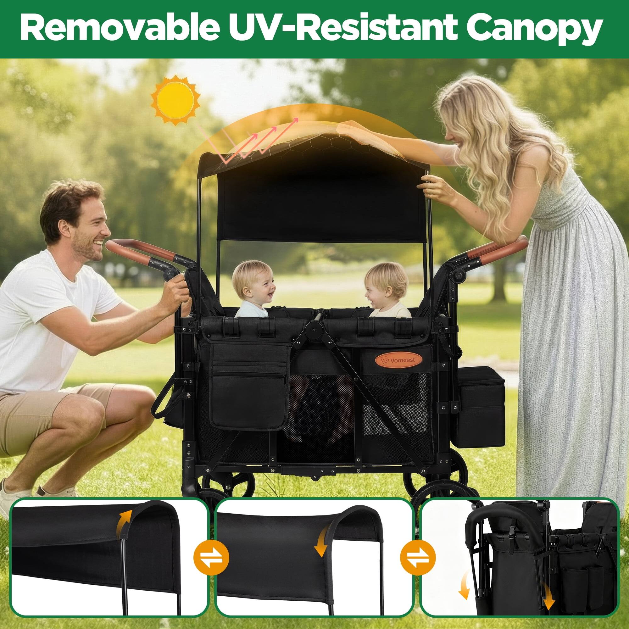 Removable UV-Resistant Canopy

Vomeast