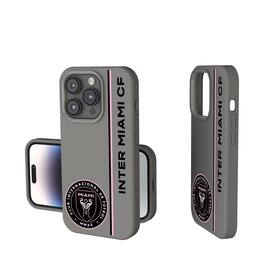 Keyscaper - MLS - Inter Miami CF Sidebar Soft Touch iPhone Case - 14 - Gray
