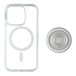 PopSockets - PopCase for MagSafe for iPhone 15 Pro - Clear