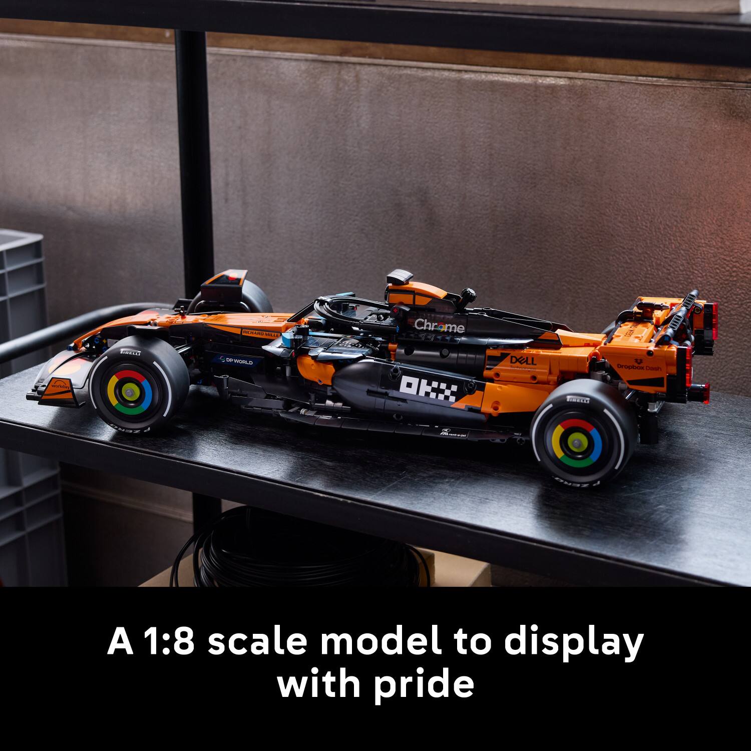 A 1:8 scale model to display with pride