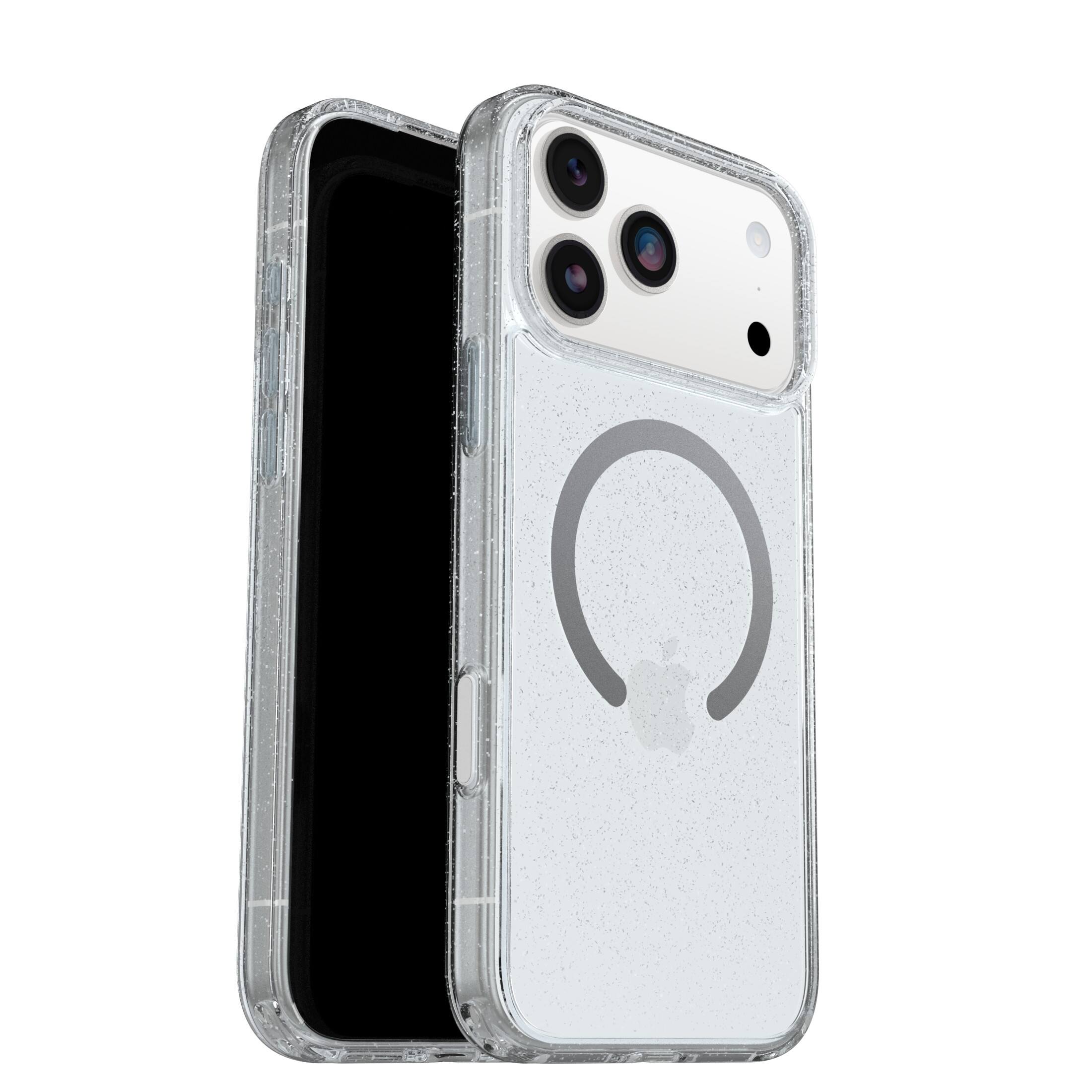 Back. OtterBox - Symmetry Series Hard Shell for iPhone 17 Pro Max - Stardust 4.0.