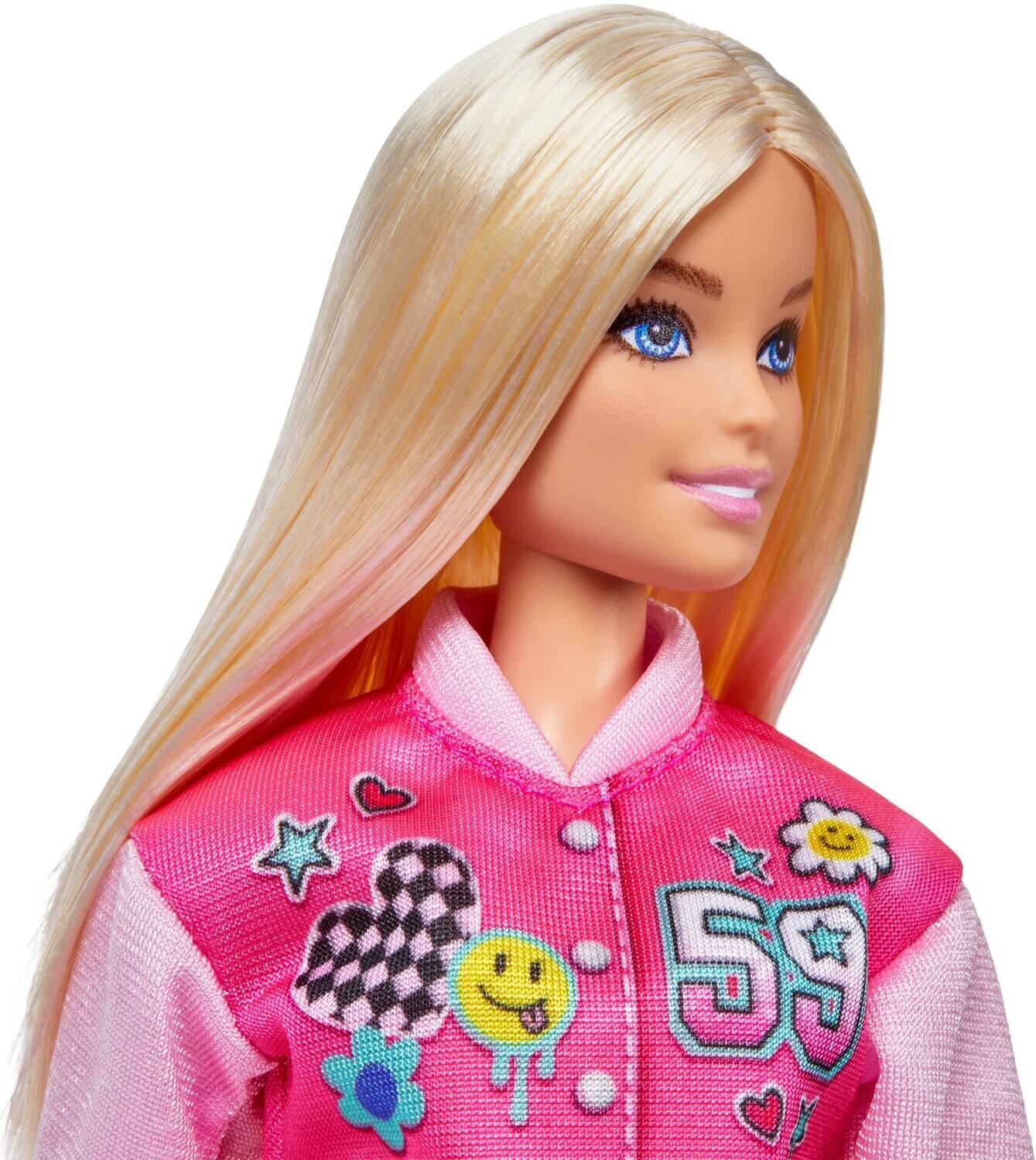 Alt View 1. Mattel - Barbie I Love School, Back to School Doll, Blonde with Accessories   - COLLECTIBLES - Multicolor.