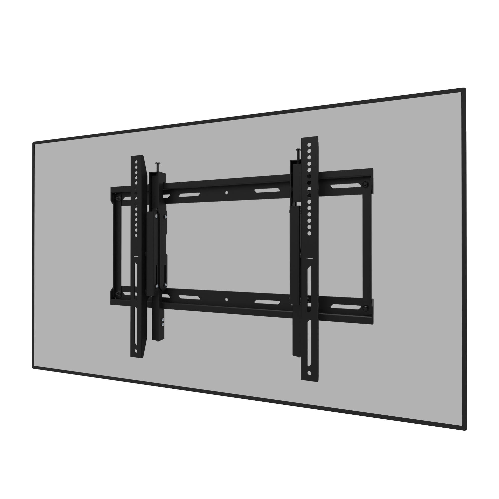 Alt View 2. Kanto - Extendable Tilting TV Wall Mount for 43” to 90” TVs - Black.