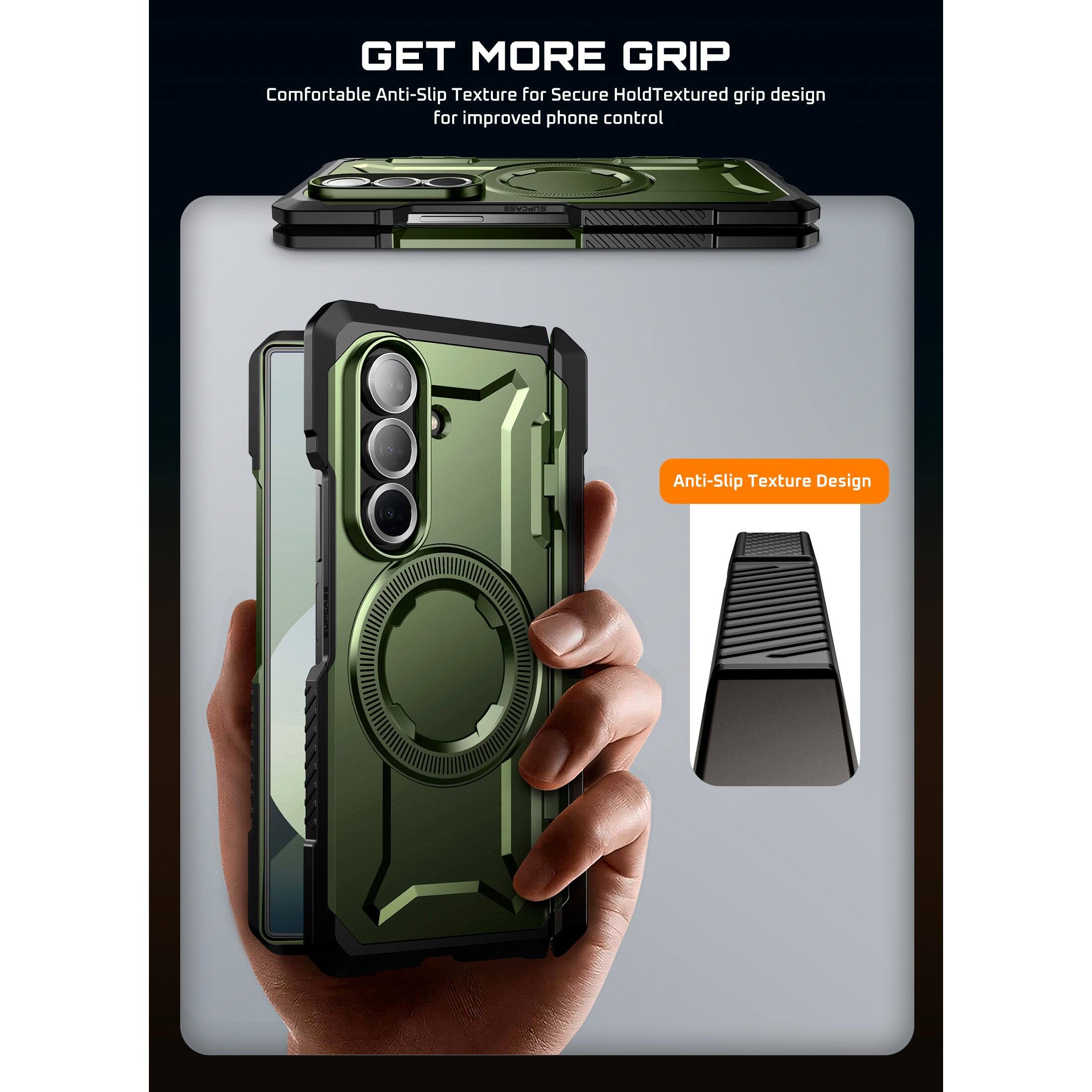 GET MORE GRIP
Comfortable Anti-Slip Texture for Secure HoldTextured grip design for improved phone control
Anti-Slip Texture Design