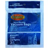 EnviroCare - 3 Bissell Upright Vacuum Bags by , Micro Allergen, Replaces 833, 32671, 3267, 3863