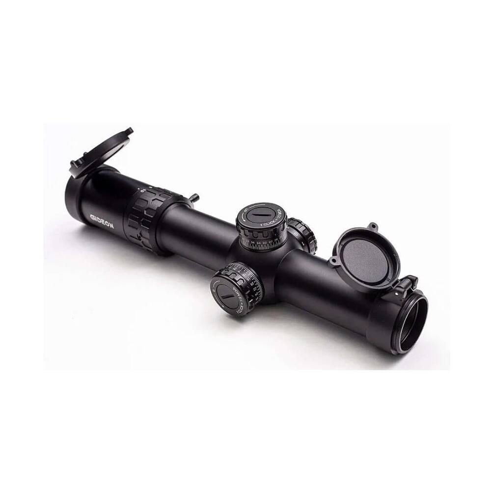 Front. Gideon Optics - Gideon Optics Guardian 1-10x28mm (LPVO) 34mm Second Focal Plane Red.