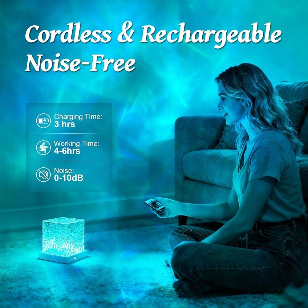 Cordless & Rechargeable Noise-Free

- Charging Time: 3 hrs
- Working Time: 4-6 hrs
- Noise: 0-10dB