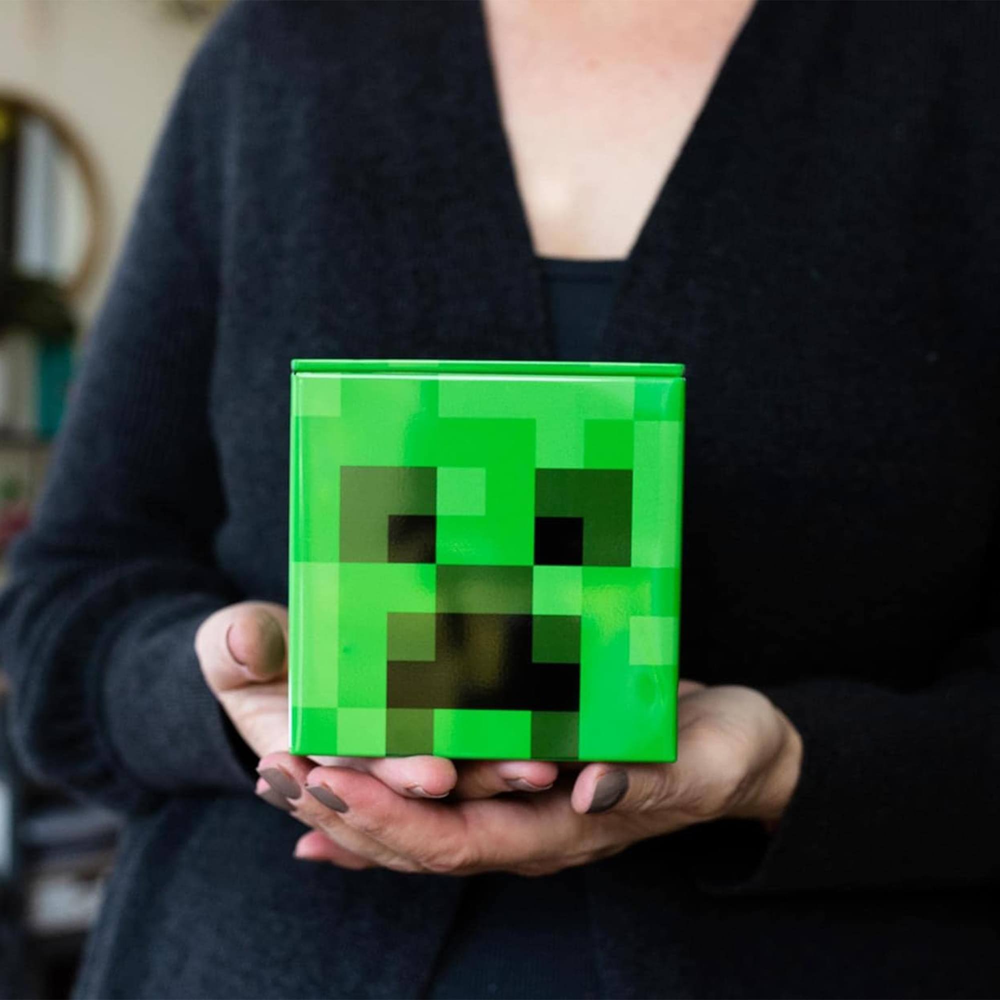 Alt View 4. Ukonic - Minecraft 5-Piece 4 Inch Tin Storage Box Bundle - Multicolored.