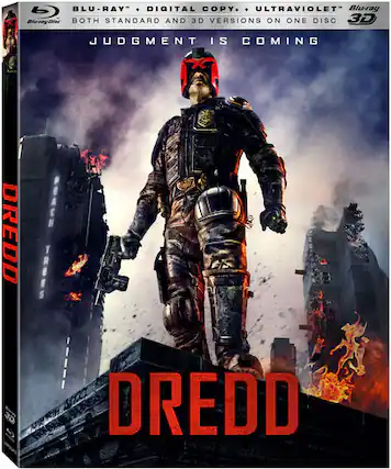 Front. Dredd - BLU-RAY 3-D.