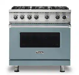Viking - 5-Series Gas Sealed Burner Range - November Sky