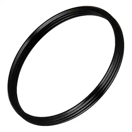 Front. Fotodiox - Lens Adapter - Compatible with M39 Screw Mount Russian Lenses to fit M42 Screw Mount Cameras.