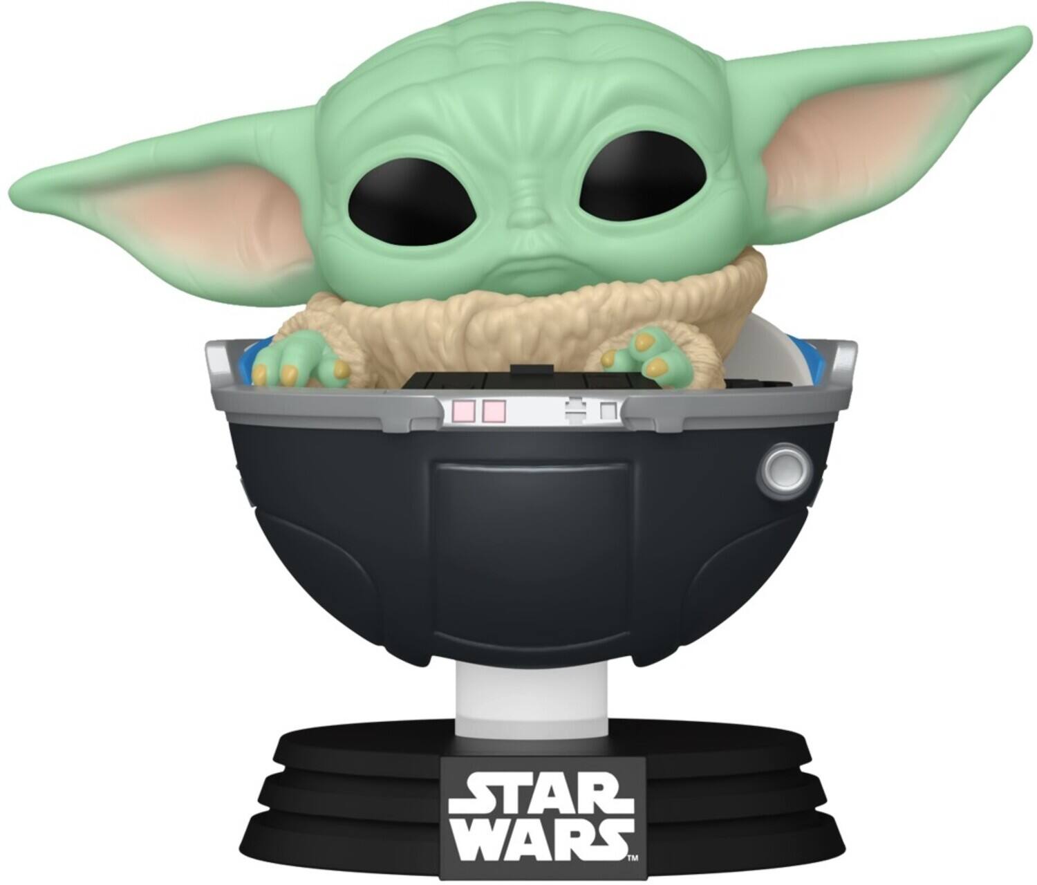 FUNKO POP! VINYL: Star Wars: The Mandalorian - Grogu w/Prama - Collectibles