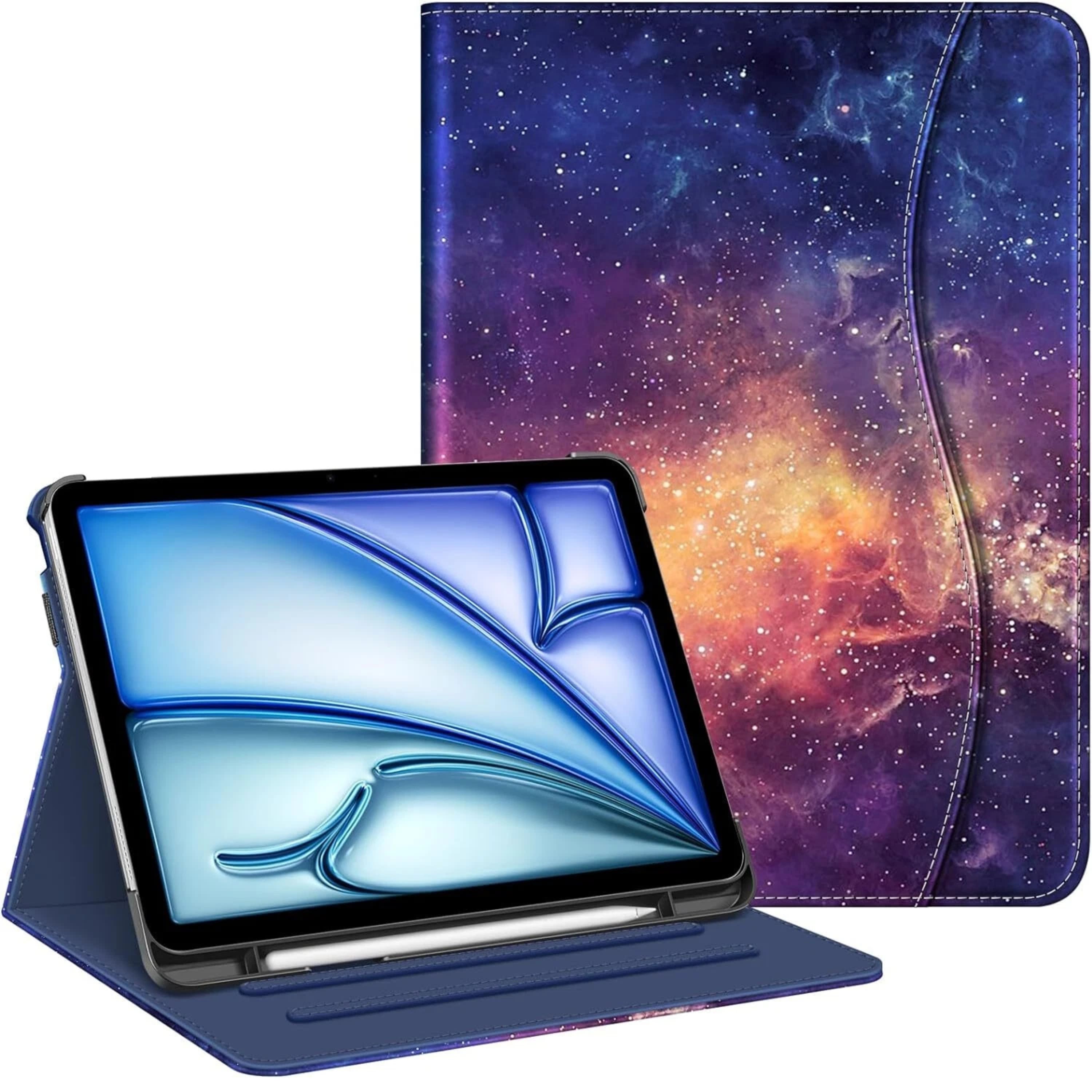 Kitcheniva - iPad Air 11 Inch M3 2025 Multi Angle Viewing Case For Air 5th 4th 10.9 Inch - Galaxy